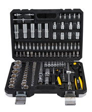 Falke pipenøkkelsett 1/2" og 3/8" 108 deler